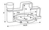 T-Block, antifurto carburante - Ø 60 mm