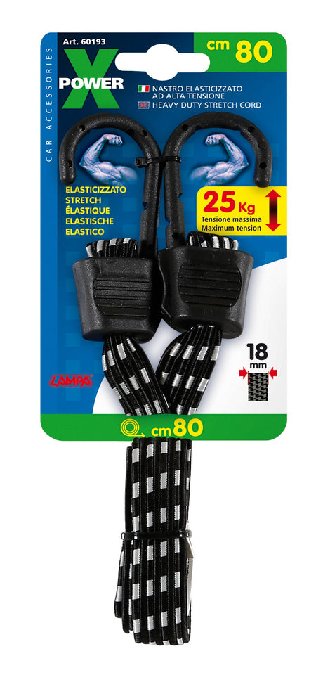 X-Power, nastro elasticizzato - 80 cm