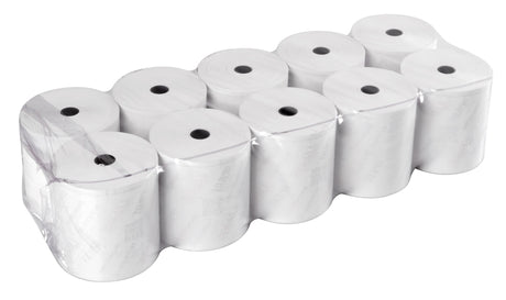 Rotoli carta termica per registratori di cassa, 10 pz - 55 g/m² - 80 mm x 80 m