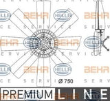 Ventola termostatica completa Behr per Volvo FH12/16 prima serie