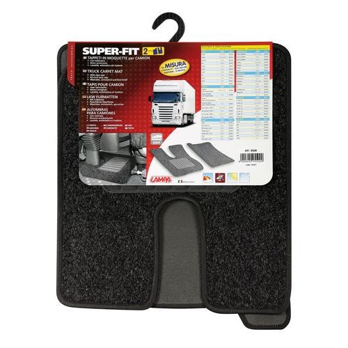 Set tappeti su misura in moquette - Iveco Eurocargo Cabina 2 gradini