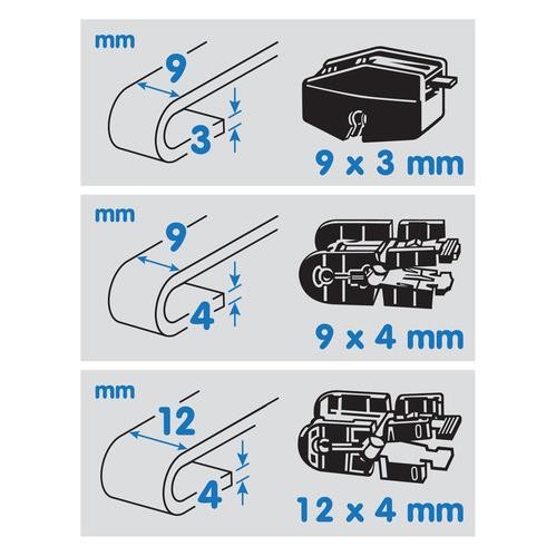 Optimax, spazzola tergicristallo per camion e furgoni - 55 cm (22") - 1 pz