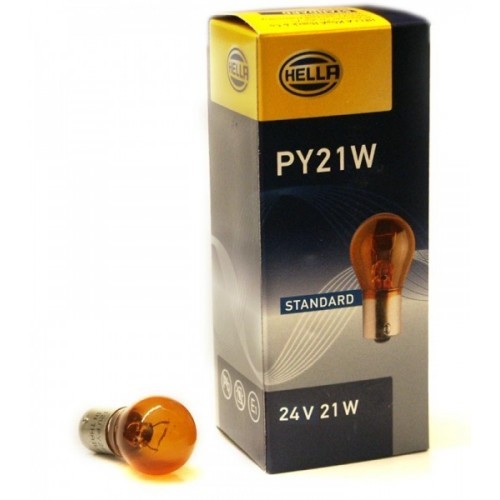 Lampadina PY21W 24V 21W arancio Osram 7510LTS