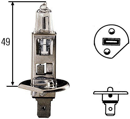 Lampadina H1 24V 55W Osram 64155