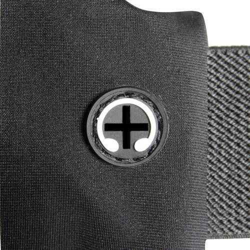 Sport Pouch, fascia-marsupio da sport con doppia tasca - Nero