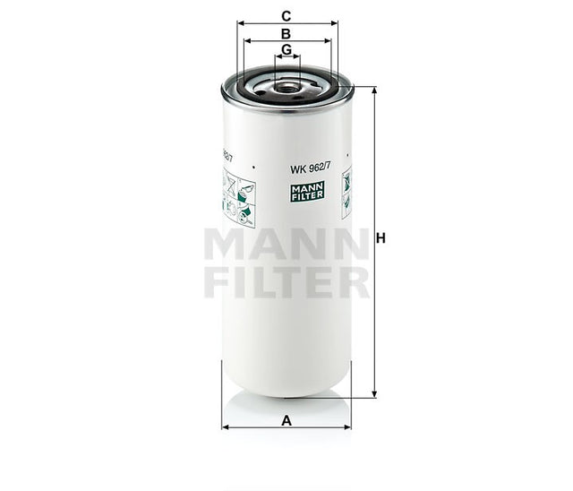 Filtro carburante Volvo Trucks (MANN filter)