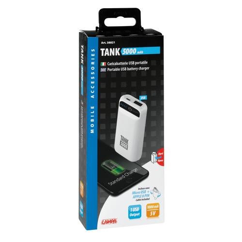 Tank 5000, Caricabatterie USB portatile