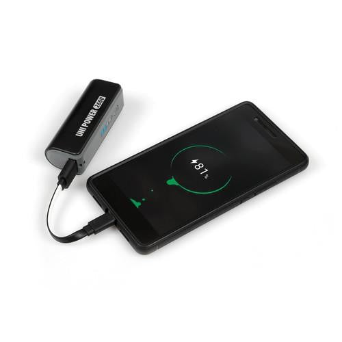 Uni-Power 2600 power-pack con cavo universal Apple / Micro Usb