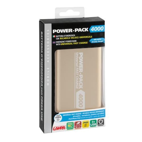 Power-Pack 4000 - Fast Charge - Oro