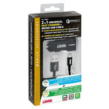 Kit 2 in 1 Micro Usb - Qualcomm Quick Charge - 12/24V