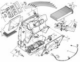 Radiatore scambiatore clima/riscaldamento per Renault Premium