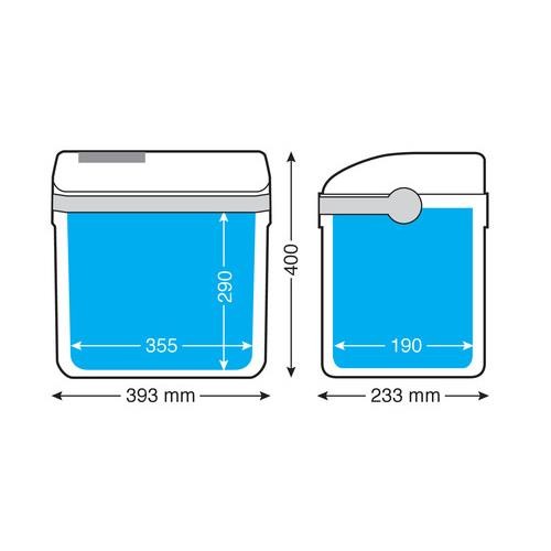 Mirabelle, frigorifero 20 litri - 12V+230V - (-14°C*)