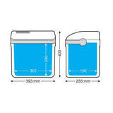 Mirabelle, frigorifero 20 litri - 12V+230V - (-14°C*)