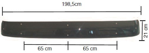 Visiera parasole Atego tetto basso