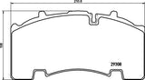 Kit serie pastiglie freno TRW GDB5093 WVA 29308