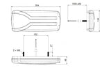 Fanale posteriore multifunzione Carmen sinistro