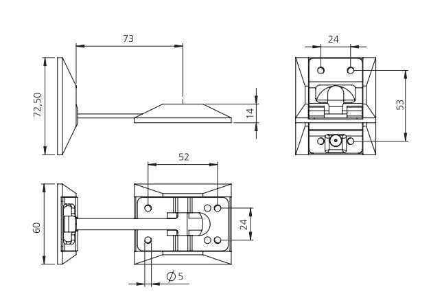 Kit ferma porta maschio/femmina