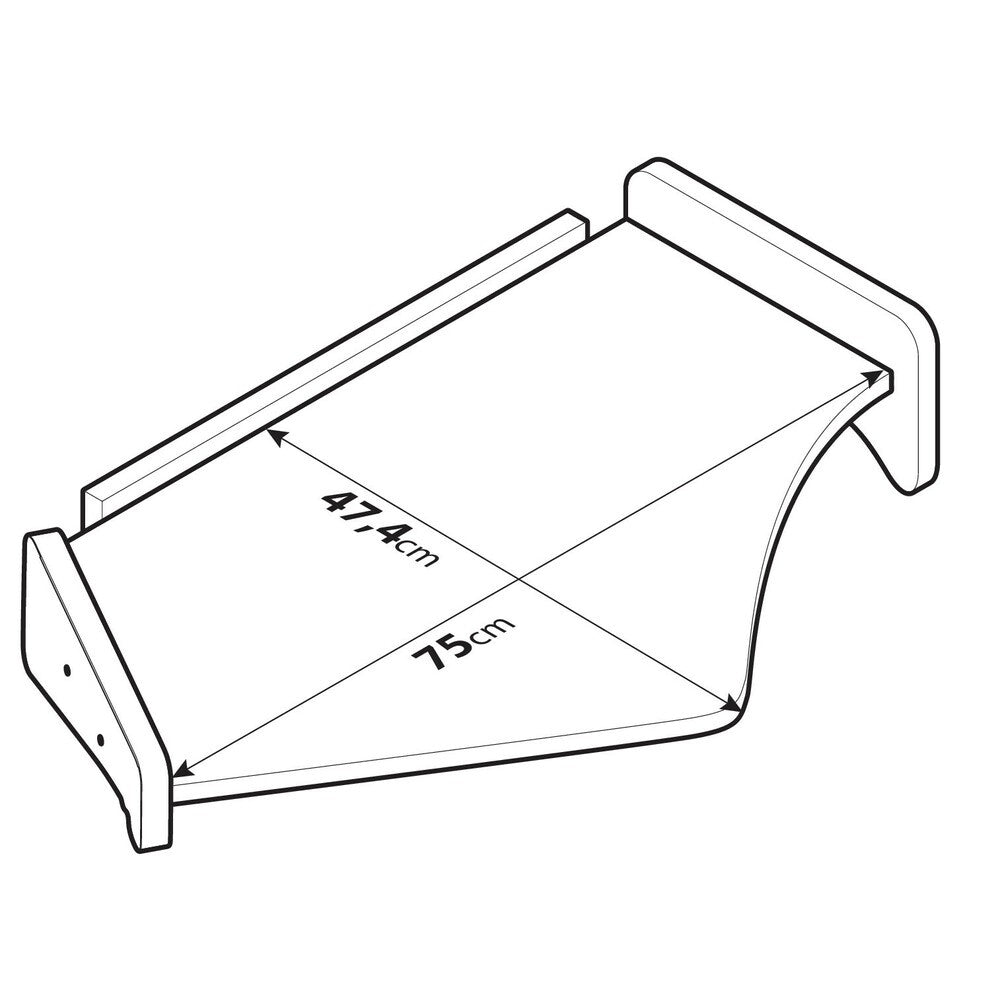 Tavolino per cruscotto Centrale- Ford F-Max cabina M, L, XL, LX, XLX