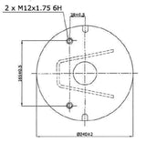 Molla aria sospensione pneumatica Euorcargo Iveco 504108867 500042593