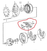 Regolatore e spazzole alternatore per Volvo FH12