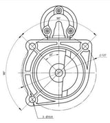 Motorino avviamento pe Renault Midlum e Midliner