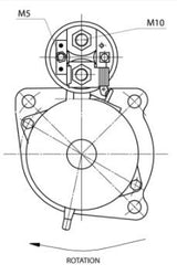 Motorino avviamento pe Renault Midlum e Midliner