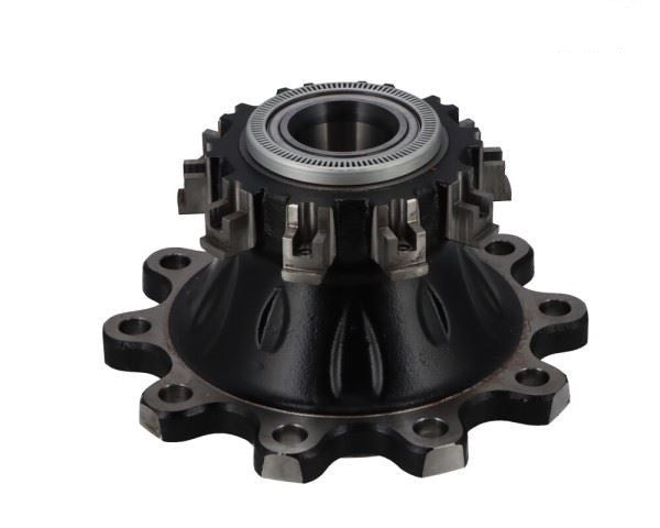 Complete front wheel hub for Daf