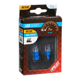 24V Micro lampada 1 Led - (W5W) - W2,1x9,5d - 2 pz - D/Blister - Blu