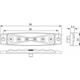 Led ingombro bianco