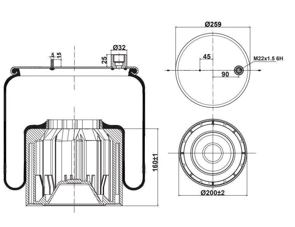 Diapress sospensione Actros MP4