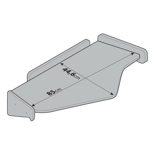 Tavolino per cruscotto - Centrale - compatibile per Man TGX 2020