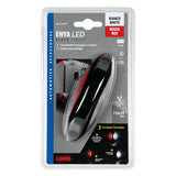 Luce supplementare a 4 Led bianco/rosso, 9/32V - Scocca nero