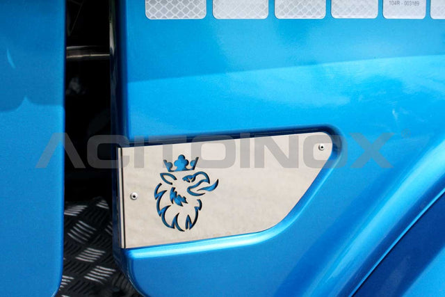 Coppia Profili Laterali con GrifoneScania L, R, New R, Streamline