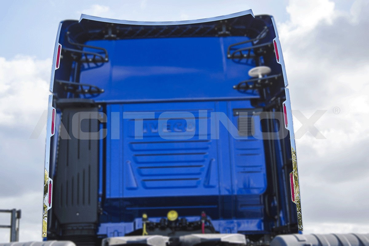 Rivestimento spoiler posteriore iveco stralis hi-way