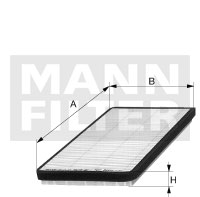 Filtro abitacolo Daf trucks (MANN filter)