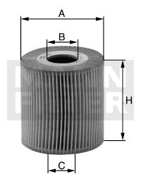 Filtro olio Daf trucks (MANN filter)