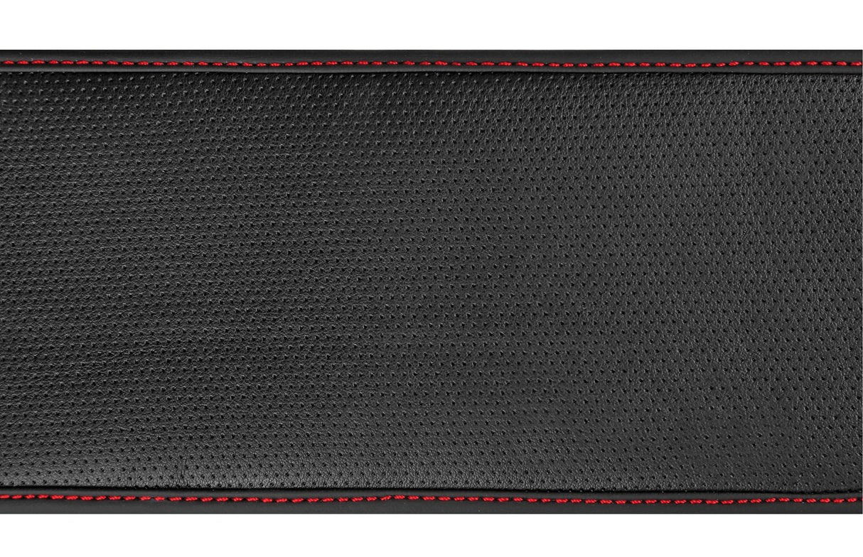 Skin-Cover, coprivolante elasticizzato - Nero/Rosso - S - Ø 42/44 cm