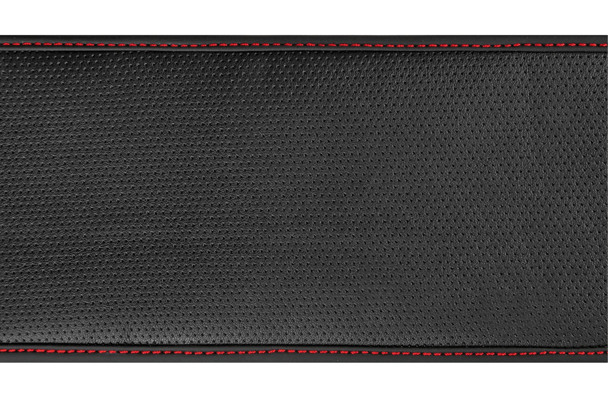 Skin-Cover, coprivolante elasticizzato - Nero/Rosso - M - Ø 44/46 cm