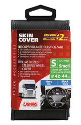 Skin-Cover, coprivolante elasticizzato - Nero/Blu - S - Ø 42/44 cm