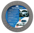 Protector 2 in 1, coprivolante elasticizzato - Grigio