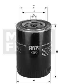 Filtro olio Scania (MANN filter)