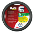 Club, coprivolante presa confort in TPE - S - Ø 42/44 cm - Nero