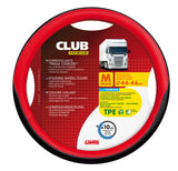 Club, coprivolante presa confort in TPE - M - Ø 44/46 cm - Rosso