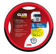 Club, coprivolante presa confort in TPE - L - Ø 46/48 cm - Rosso