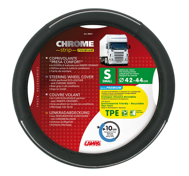 Crome Strip, coprivolante in TPE - S - Ø 42/44 cm