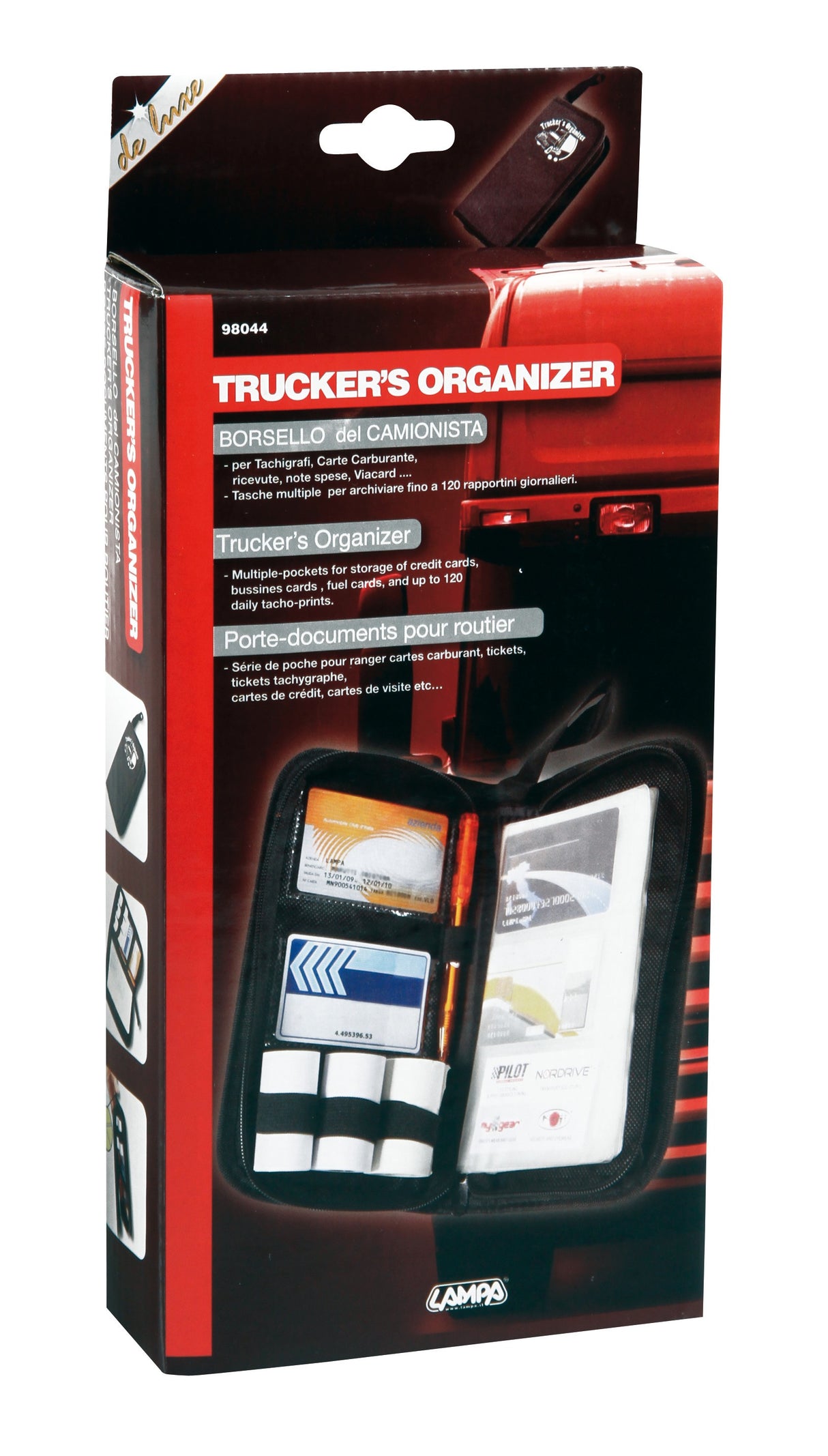 Trucker organizer, borsello del camionista