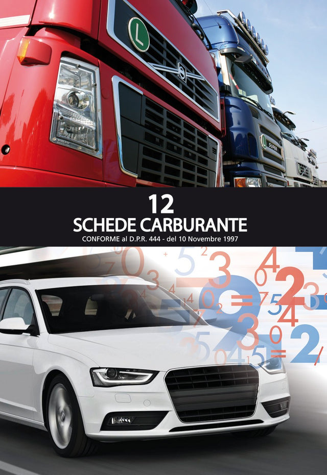 12 schede carburante