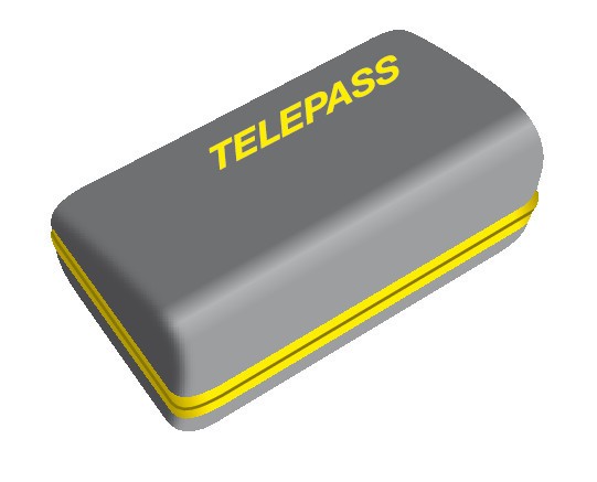 Adesivi Telepass® con sistema attacca/stacca, set da 2 pz