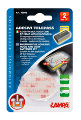 Adesivi Telepass® con sistema attacca/stacca, set da 2 pz