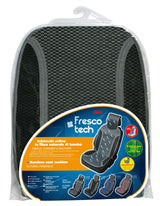 Fresco-Tech, schienale estivo in fibra naturale di bambù - Grigio